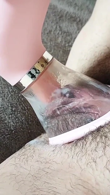 Iconic moment from "Morning Handjob With My Cute Sex Toy"