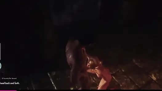 Skyrim OSEX 3some  Wizard Sex