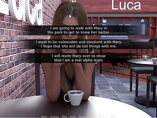 Futa Dating Simulator 1 พบกับ Mary และโดนเย็ด