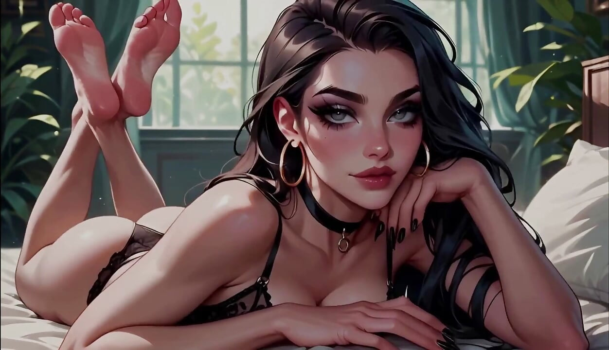 Victorialı gotik piliç malikanede emiyor ve sikişiyor ai