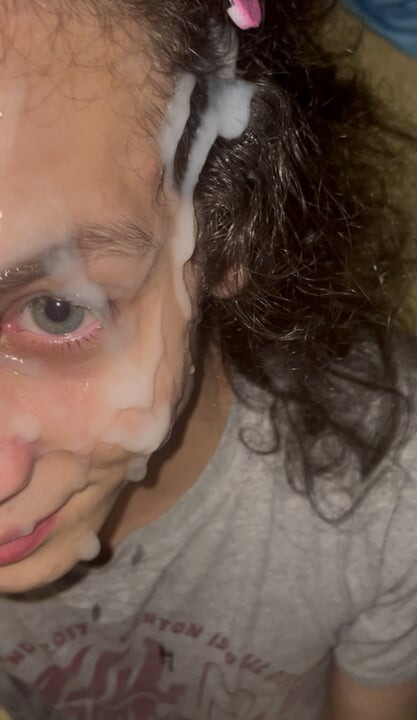 Cute teen boy plays with older stepsister makeup and takes huge facial from older straight guy. I&#039;m 18 and fem he&#039;s 29