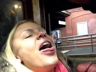 amatör tren istasyonu oral seks
