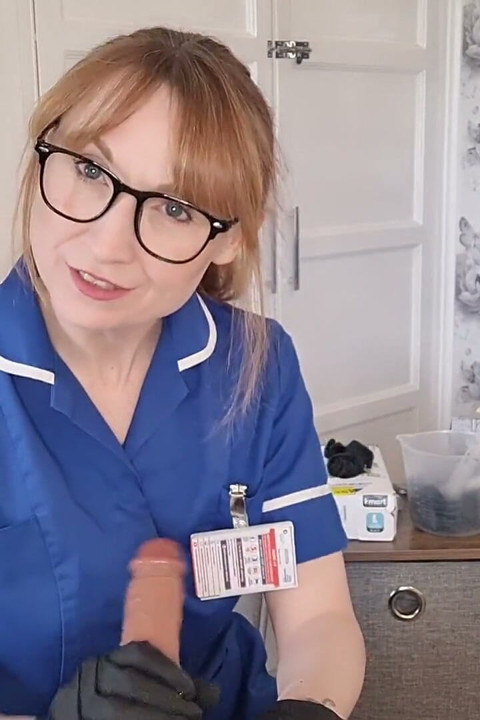 POV Sex Clinic Nurse Hand Job Trial CFNM
