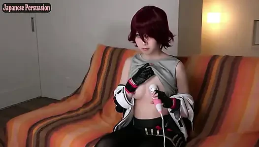 Cosplayer Exusiai - безупречные визуальные эффекты и приватная сессия, захваченная крупным планом