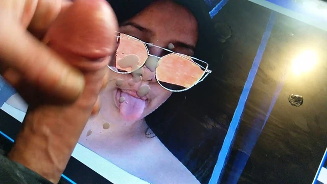 cum on brunette