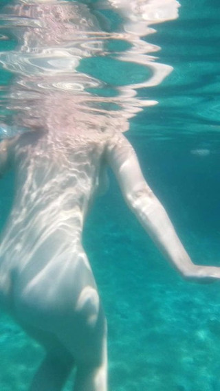 jerolim nude beach underwater