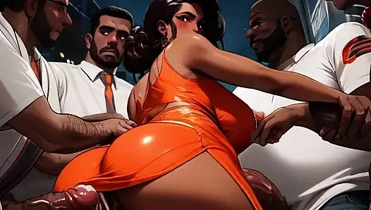 Misty Gets BBC'd In A Mosh Pit