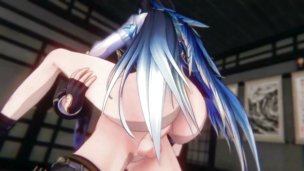 Wuthering Waves - Yangyang & Suisui Get Close with Rover 3D Hentai Animation