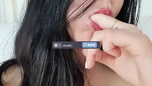 I lick my fingers before hard fucking my tight ass (ANAL JOI)