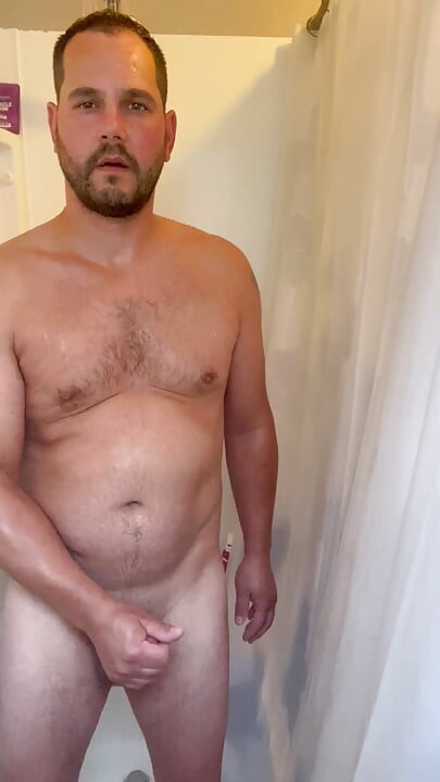 Peeing in the shower