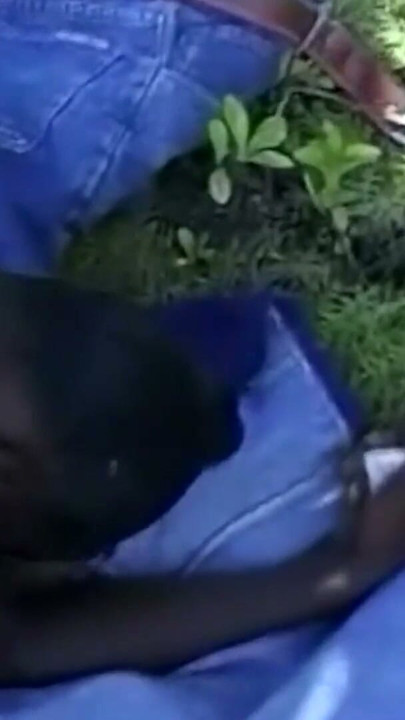 Newly Wed Interracial Couple Outdoor Public Sex In University Grounds, Black Babe Gets Creampie | Clip 1