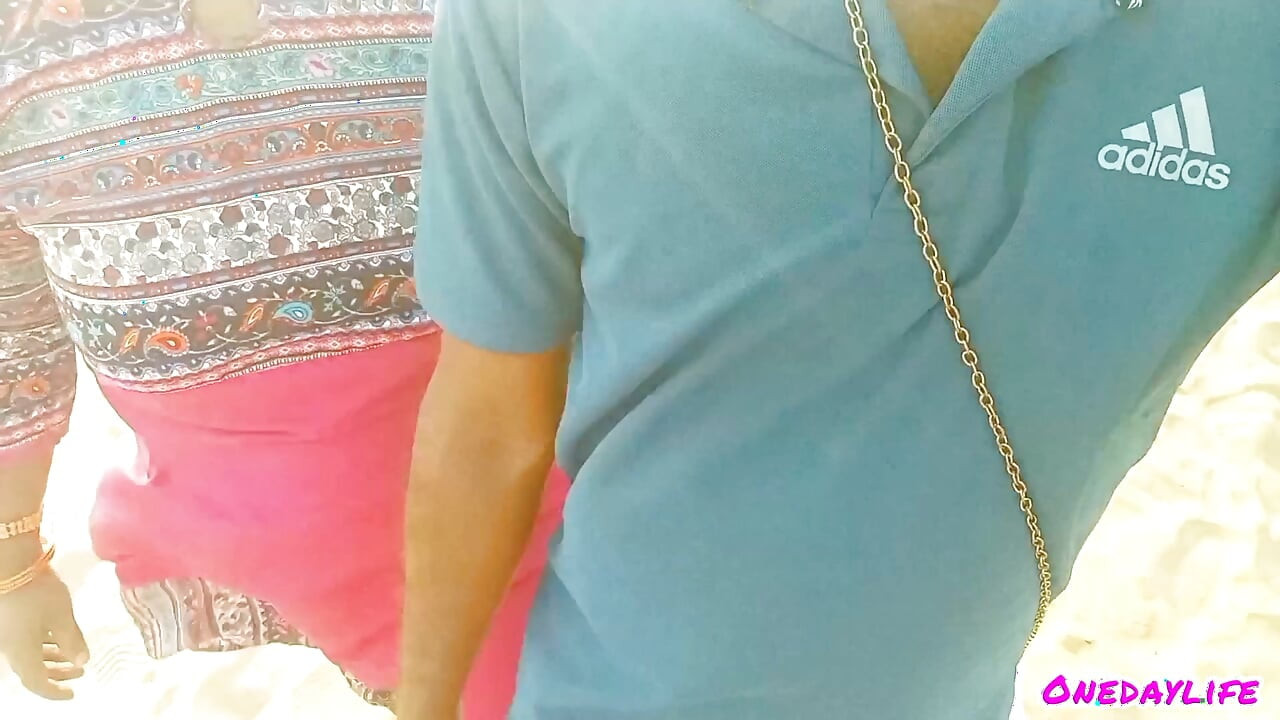 Tamil esposa en público, junto a la playa, sexo abierto tamil hablar sucio
