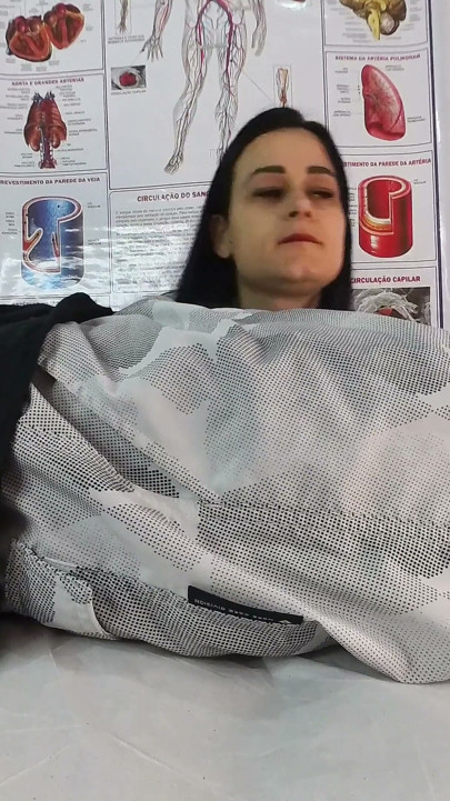 A Nurse Caught Him Jerking off-and Gave Him a Titty-job Until He Came in Her Mouth