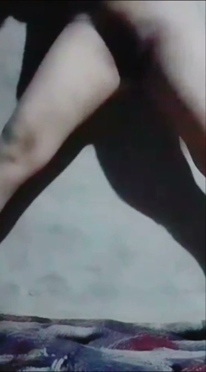 The hot girl is having a lot of fun while masturbating, pressing her breasts and caressing her nipples, she is getting orgasm an | Clip 2