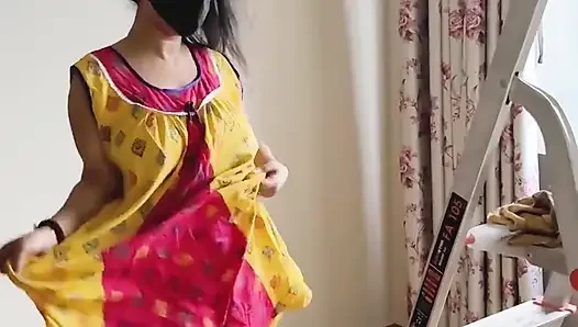 Horny Step Mom Couldn't Resist Herself After Watching Stepson's Dick