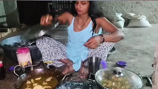 Desi Village Stepsister came home from the market and you saw her helping her brother-in-law to masturbate IndianAlexaQueen