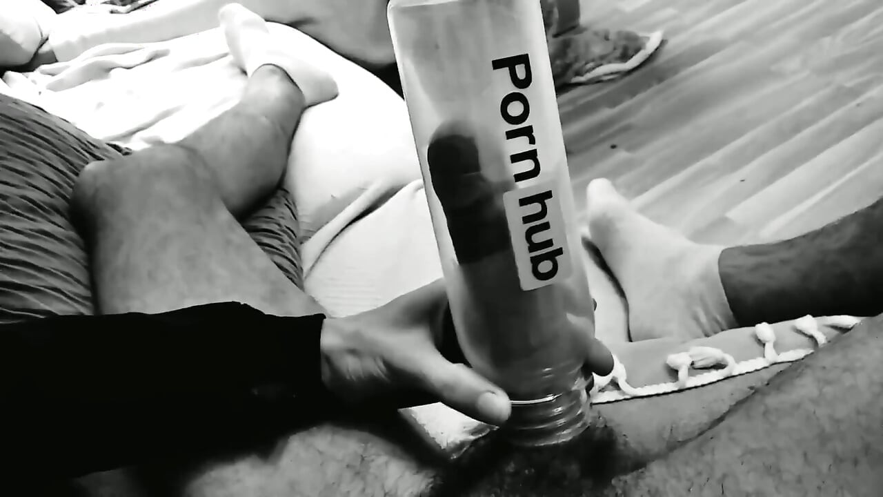 Vintage Fat Cock Fucking Bottle with Final Creampie