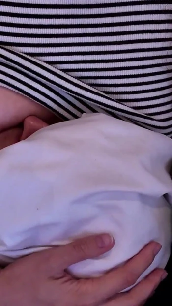 Captivating moment from "Stepmother breastfeeds her adult stepson"