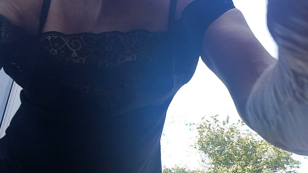 Black underskirt