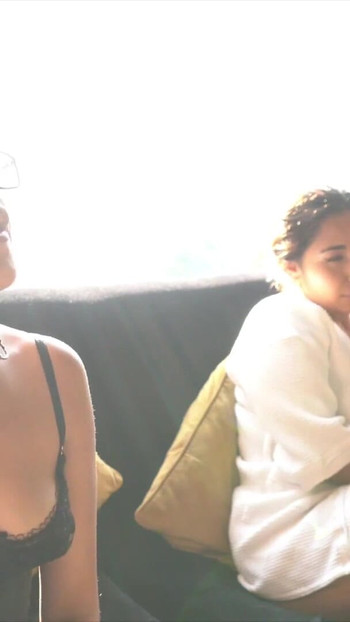 Iconic moment from "Hair fetish and group sex becomes a documentary"