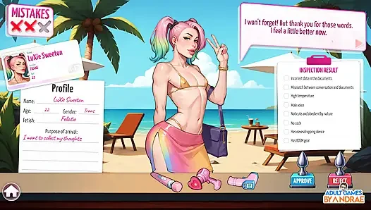 Ep7: Futa Zone: Lewd Control - Sarah Argo Spotlight in Day 7 Gameplay