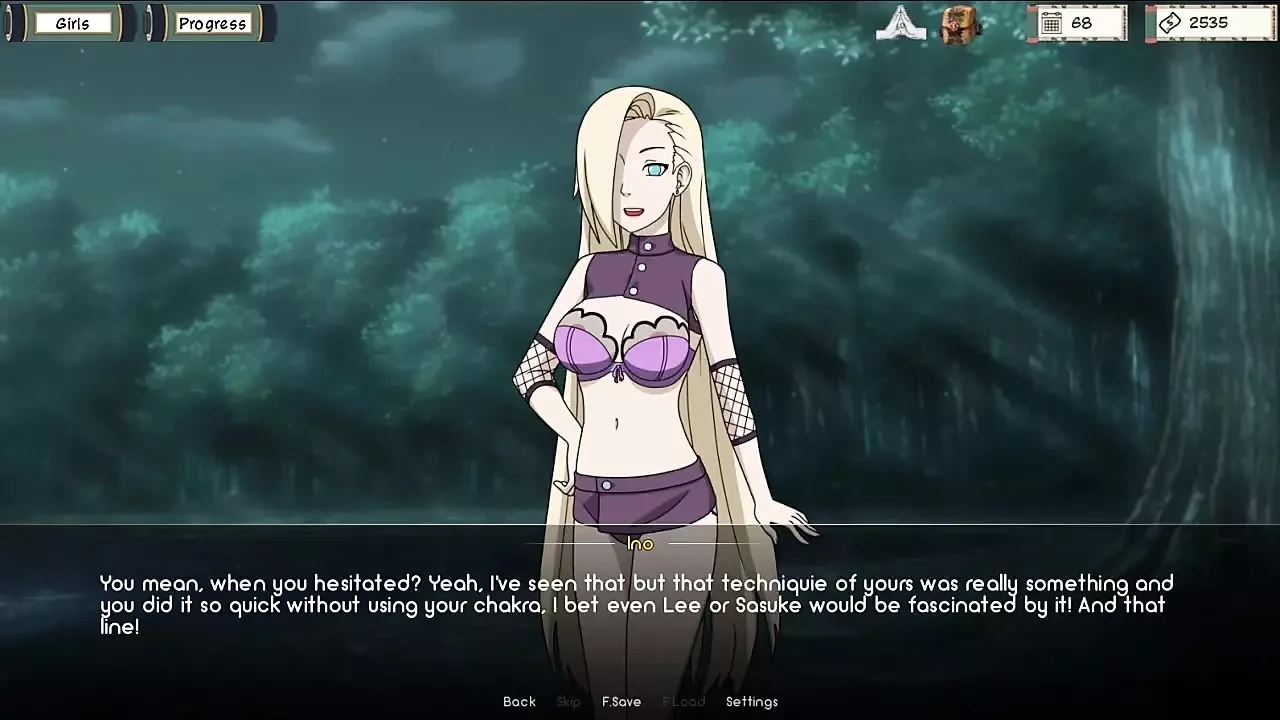 Naruto - Kunoichi Trainer v0.13 भाग 22 Ino चुदाई Loveskysan69 द्वारा