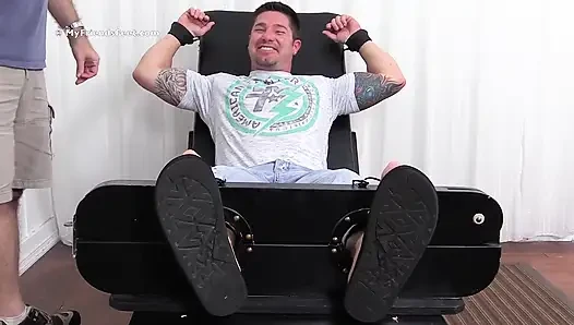 Feather-ticklish Country Boy Clint Back
