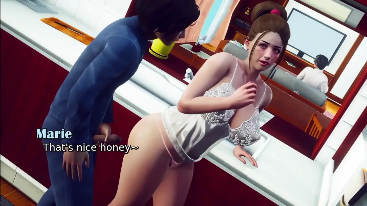 Samael and Marie Sx in Marie House Front of Her Husband Best Friends First Time Sex - Uncensored Hentai