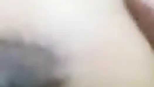 Wow the next door's wife sent a video showing off her big plump milk,