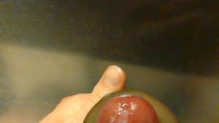 Long Draining Cumshot with Toy