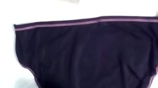 Cummings on wife's panties