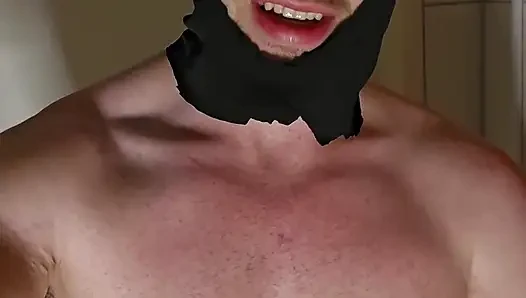 PhantomGentX Gay Solo Teases Massive Cock with Intense Dirty Talk - Foll...