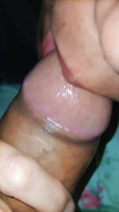 Auntie saw him naked and wanted to take care of her stepnephew's cock.