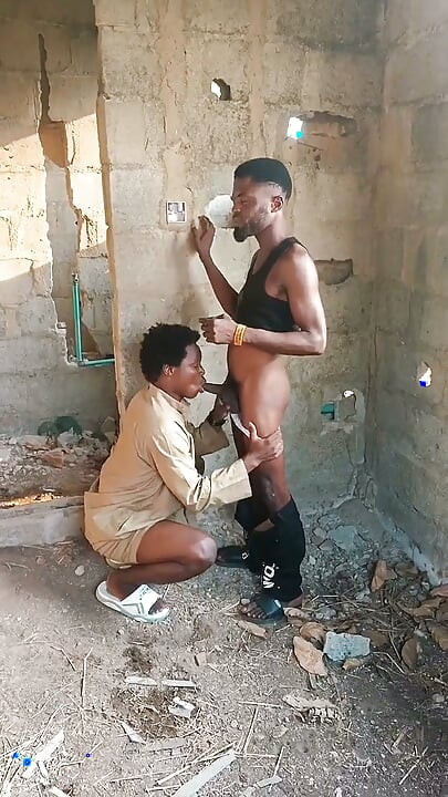Two of My Boyfriends Caught in Uncomplicated Building Fucking