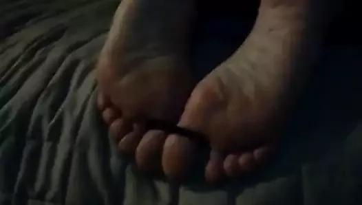 Žena bičevana stopala