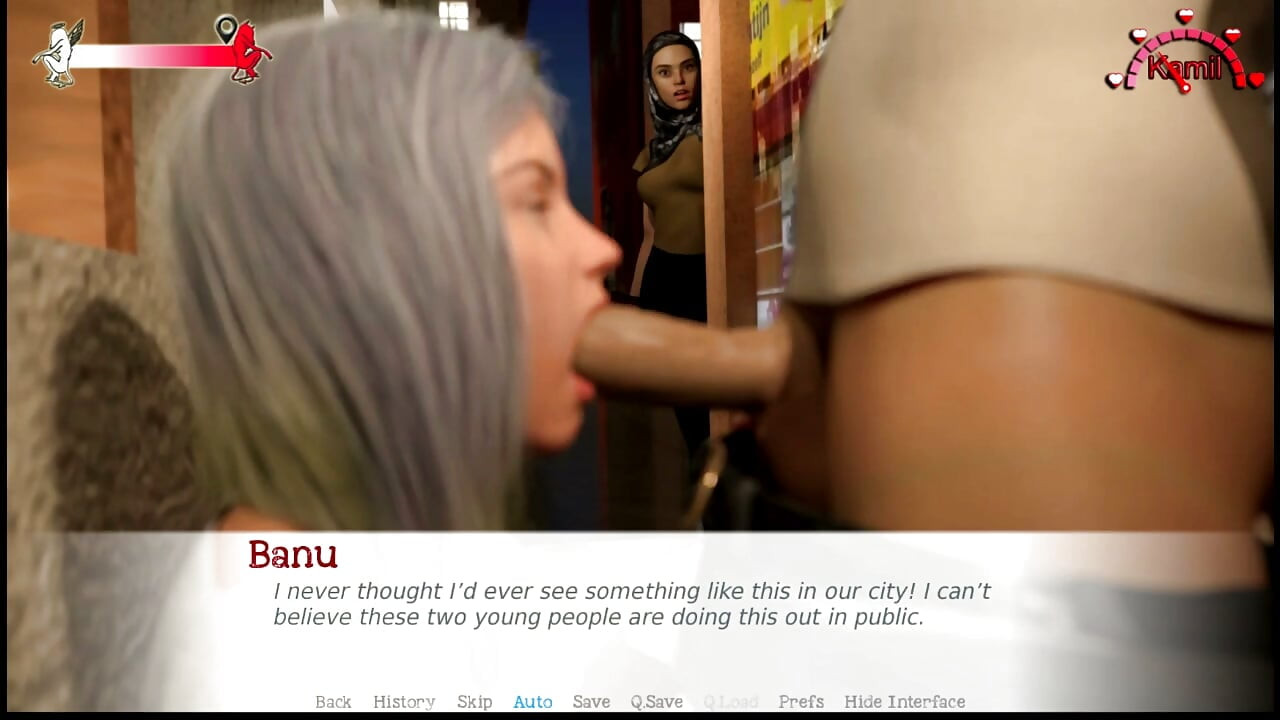 Life In The Middle East #8 - Banu ฝันถึงชาย 2 คนและเธอเล่นกับหีเธอคิดถึงเซ็กส์ทั้งหมดที่เธอเห็น
