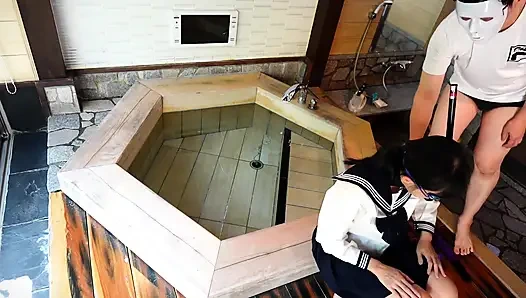 Dripping Uniform, Restrained in a Bathtub, off-campus Lesson