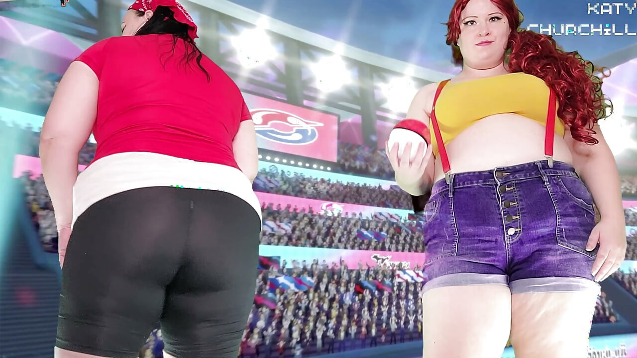 Misty and May Facesitting and Farting Battle Punishment