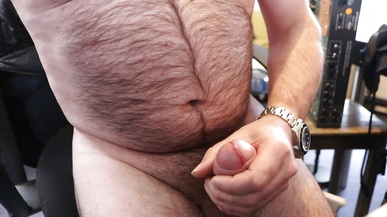Male masturbation horny porn watching