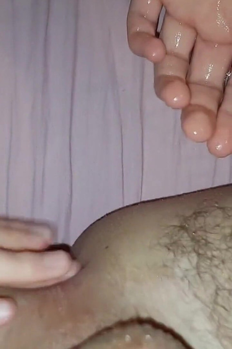 Hot deep prostate massage and huge cum