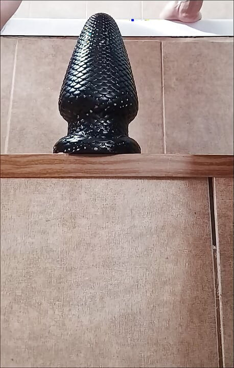 Penetratie van mijn ontvangsgat door drakenei