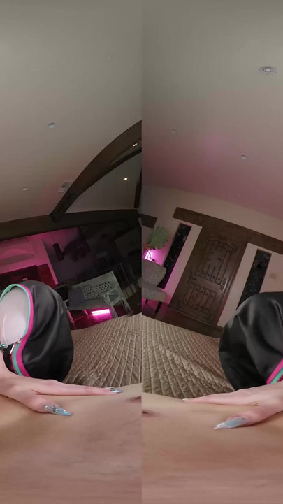Napínavý okamžik od "VRCosplayX Jewelz Blu As Street Fighter's Juri udělá cokoliv, aby uhasila její neomezený sexuální"