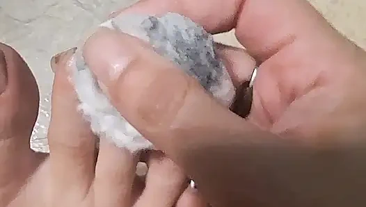 Pedikür Polonyalı kaldırma