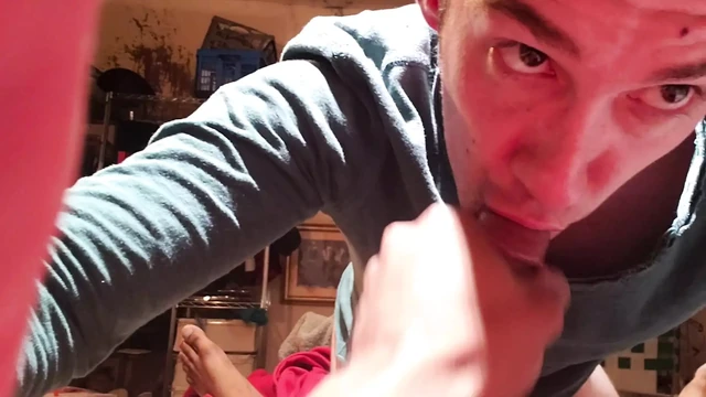 Hung bbc nuts all on my face