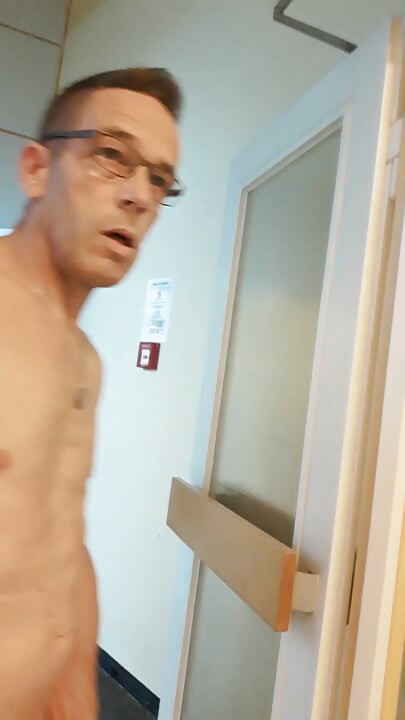 Jerking off and squirting at work