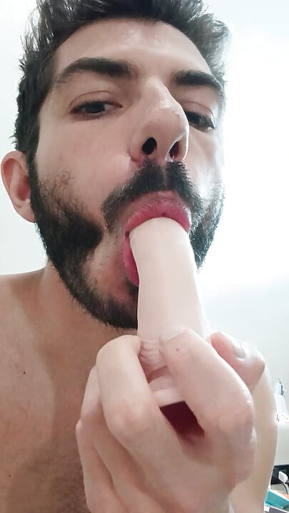 I suck a dildo #1