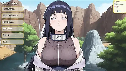 Hentai hustle - naruto'nun güzel hinata hyuga'sını sikiyor