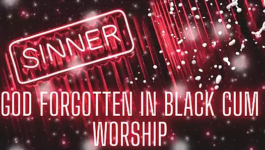 God Forgotten in Black Cum Worship