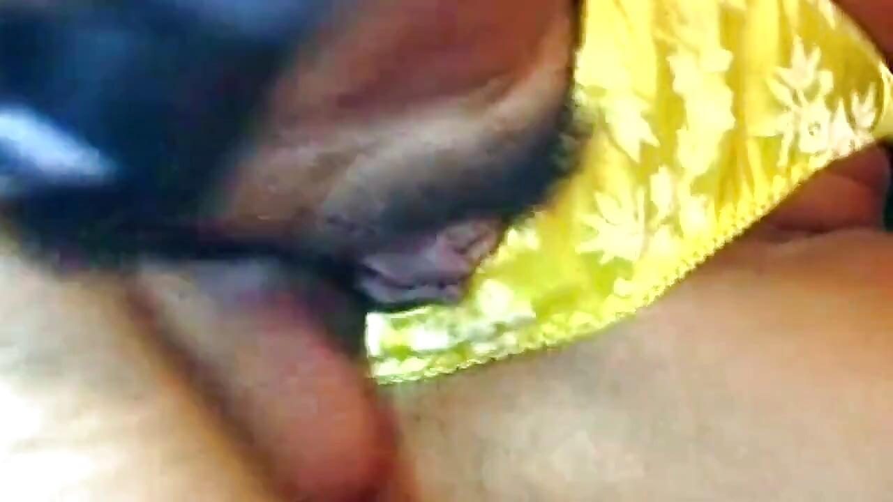 Brunette in Yellow Panties Fucked on Pool Table