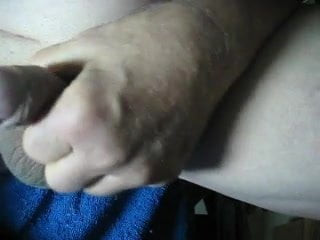 69 yrold Grandpa #184 mature cum close closeup wank uncut